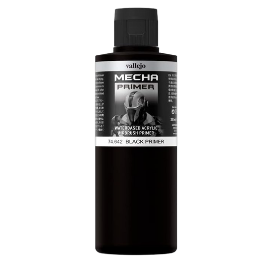 Vallejo Mecha Color Primer 74642 Black (200ml)