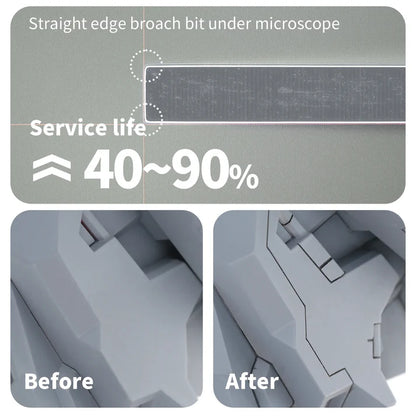 DSPIAE ZPB Tungsten Steel Push Broach Bit