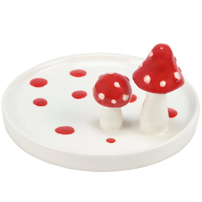 Spotted Mushroom Vanity Tray