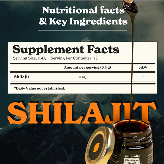 BetterAlt Pure Himalayan Shilajit Resin