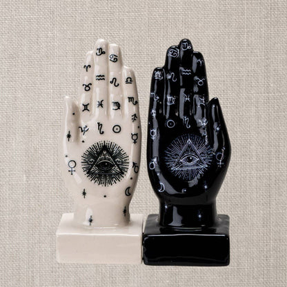 Fortune Teller Salt and Pepper Shaker Set