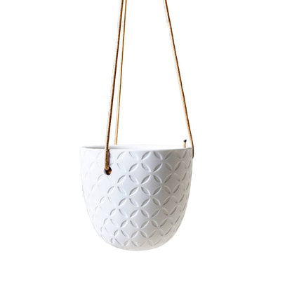 Virago Ceramic Modern Hanging Planter