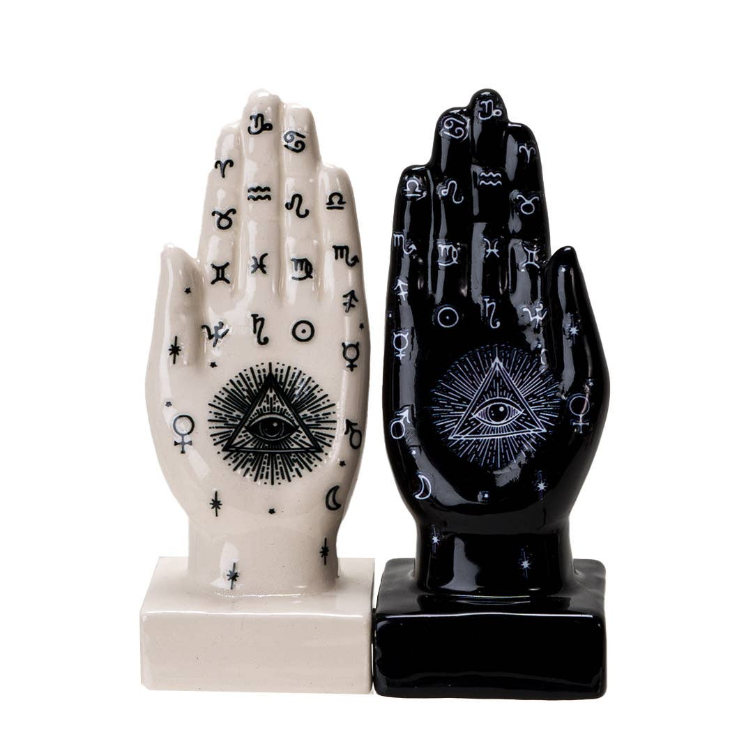 Fortune Teller Salt and Pepper Shaker Set