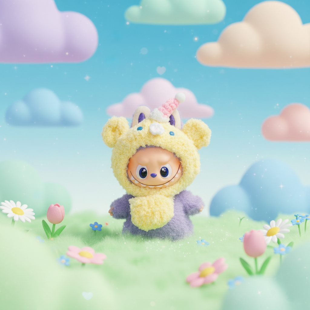 Mini Labubu Cute Animal Dress Up Costume