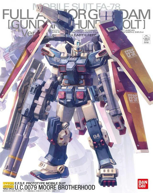 Bandai MG FA-78 Full Armor Gundam [Gundam Thunderbolt] Ver. Ka