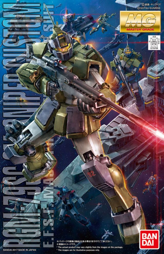 Bandai MG RGM-79SC GM Sniper Custom