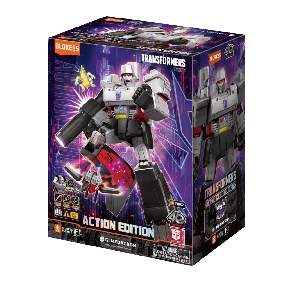 Blokees Transformers Action Edition G1 Megatron