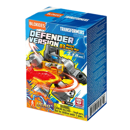 Blokees Transformers Defender Version 03 Heavy Metal War