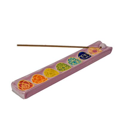 Chakra Ceramic Incense Burner