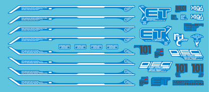 Delpi Decal Waterslide Decals for MGSD Freedom