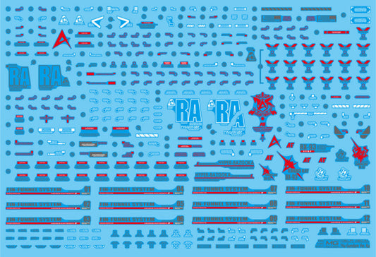 Delpi Decal Waterslide Decals for MG RX-93 Nu