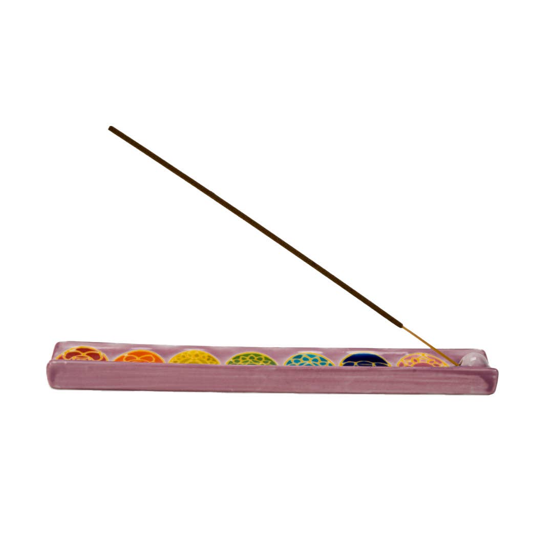 Chakra Ceramic Incense Burner