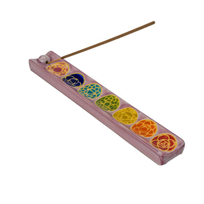 Chakra Ceramic Incense Burner