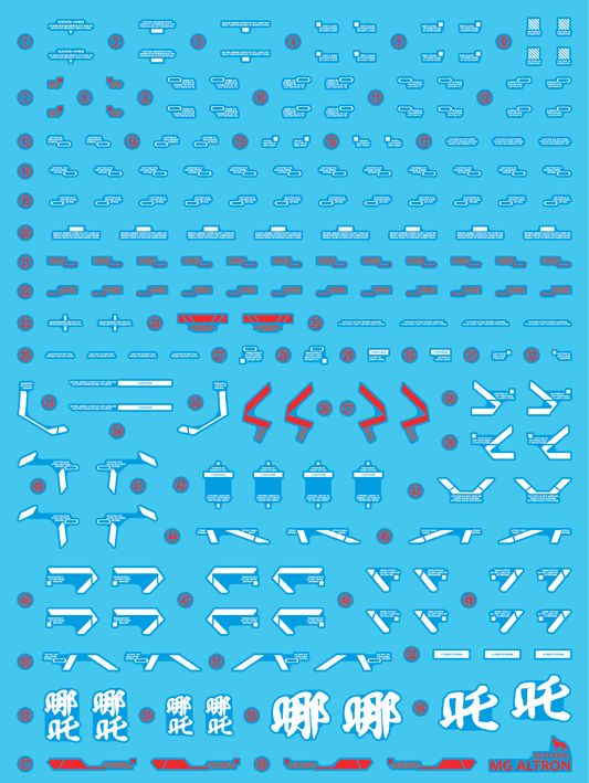 Delpi Decal Waterslide Decals for MG Altron