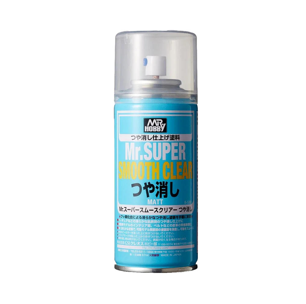Mr. Hobby Mr. Super Smooth Clear Spray Matte