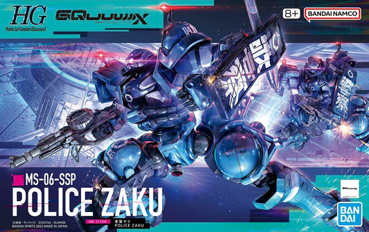 Bandai HGGQX MS-06-SSP Police Zaku