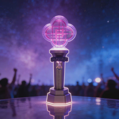 KPOP Demon Hunters Official Huntrix Light Stick Set with Light Stick Ring