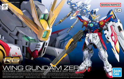 Bandai RG XXXG-00W0 Wing Gundam Zero