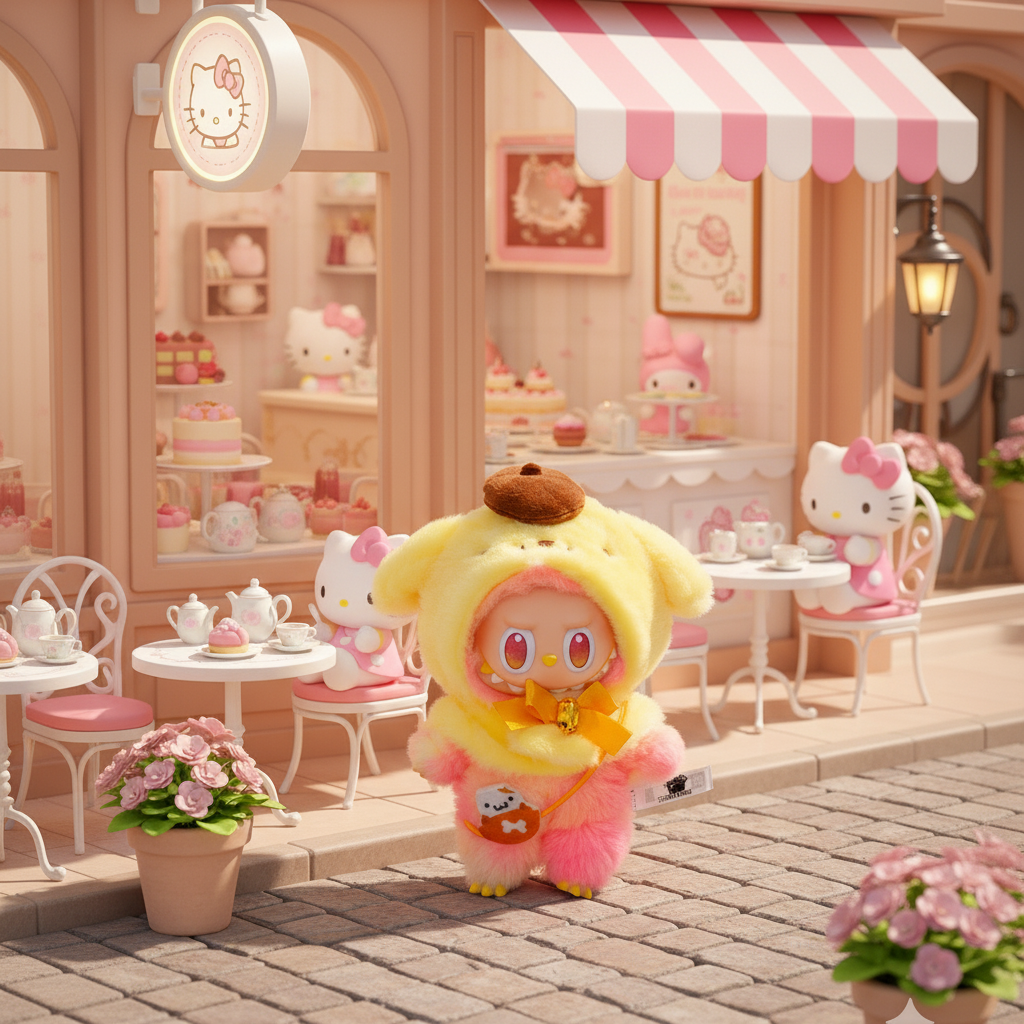 Labubu Cartoon Character Costume