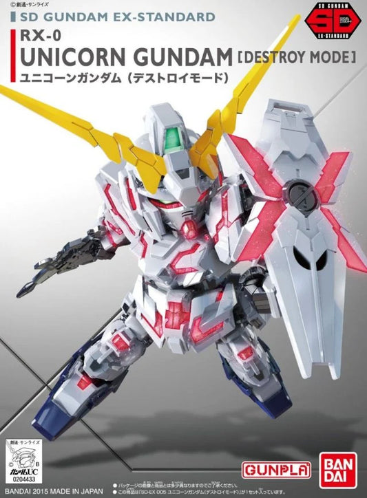 Bandai SDEX RX-0 Unicorn Gundam (Destroy Mode)