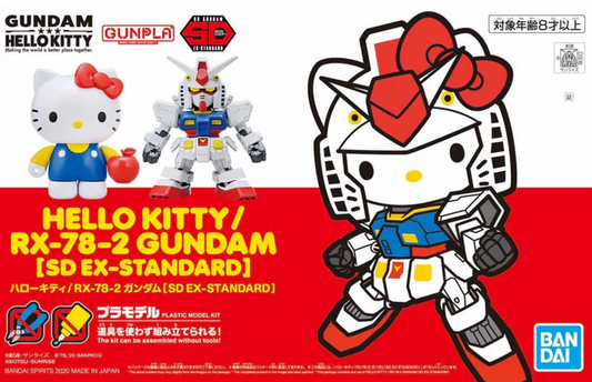 Bandai SDEX-Standard Hello Kitty RX-78