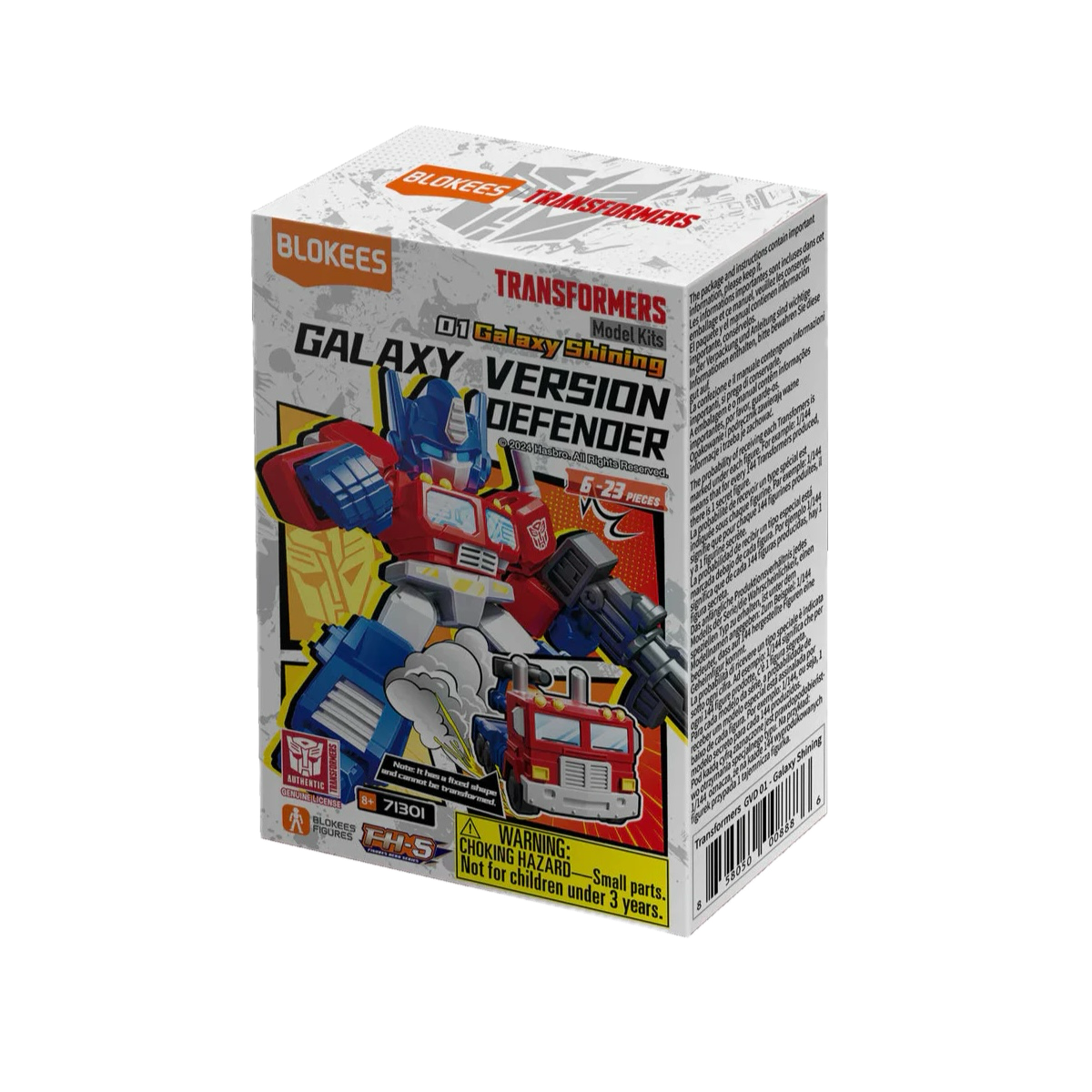Blokees Transformers Defender Version 01 Galaxy Shining
