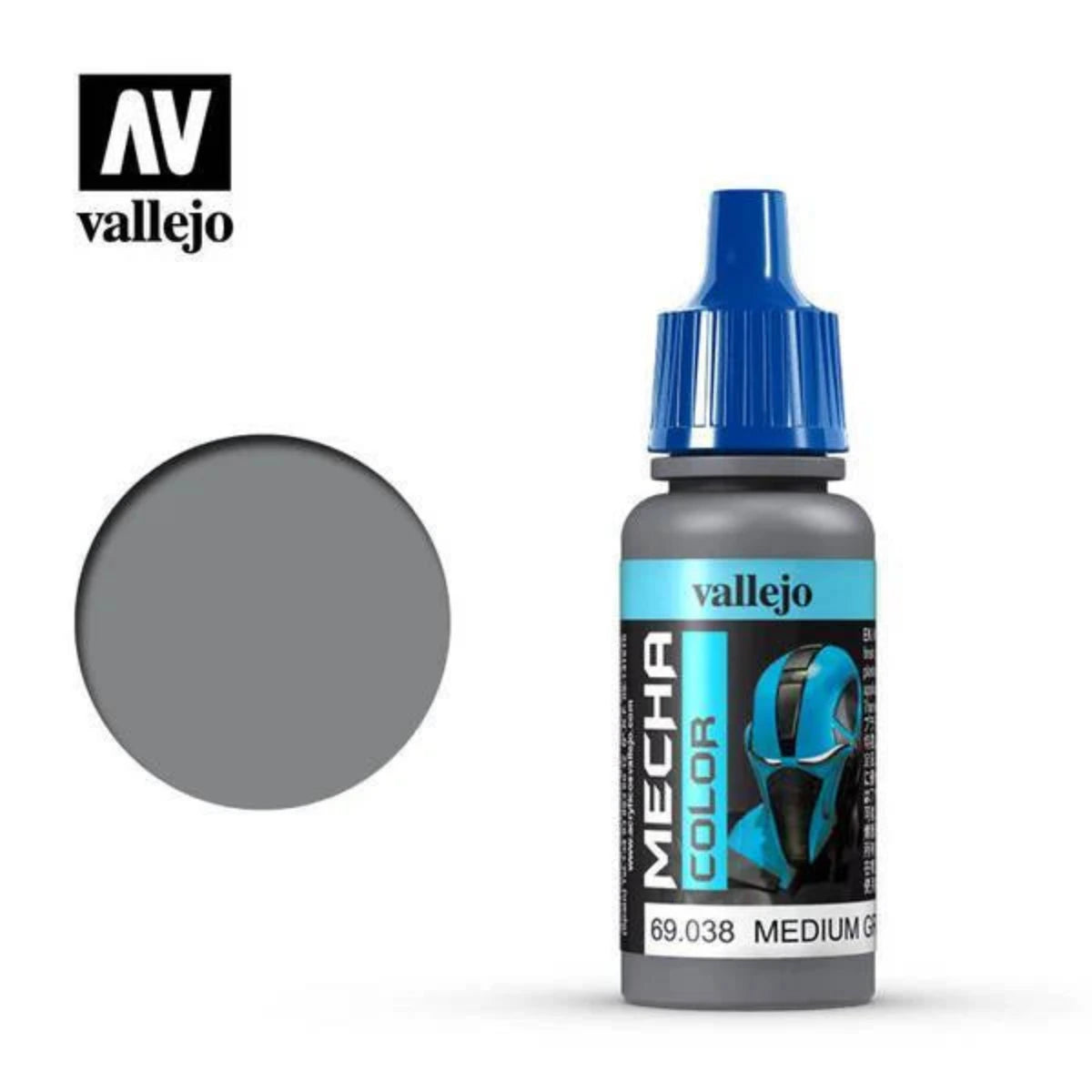 Vallejo Mecha Color 69.038 Medium Grey
