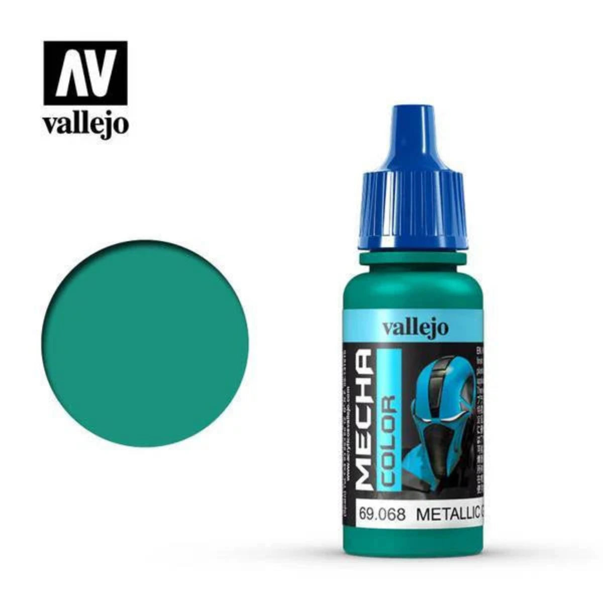 Vallejo Mecha Color 69.068 Metallic Green